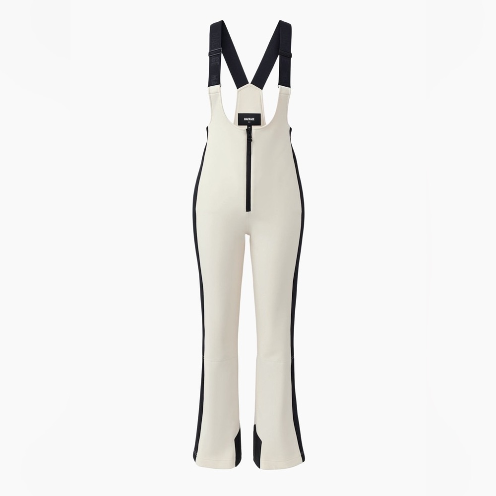 Mackage Gia Ski Pants White Black Women’s Size XS